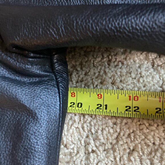 Wilsons Leather Biker Moto Jacket Size Small Excellent Condition Fall Daily Wear - Picture 10 of 12